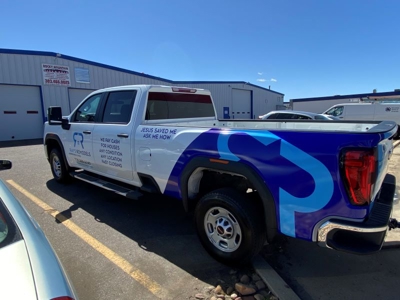 Partial Truck Wrap Photo